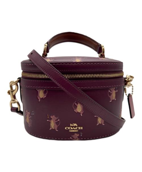 COACH（コーチ）COACH (コーチ) 2WAYショルダーバッグ バイオレットの古着・服飾アイテム