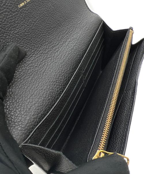 LOUIS VUITTON（ルイ ヴィトン）LOUIS VUITTON (ルイ ヴィトン) 長財布/モノグラム･アンプラント ポルトフォイユ サラ ブラックの古着・服飾アイテム