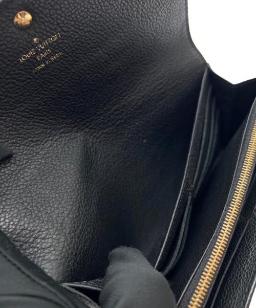 LOUIS VUITTON（ルイ ヴィトン）LOUIS VUITTON (ルイ ヴィトン) 長財布/モノグラム･アンプラント ポルトフォイユ サラ ブラックの古着・服飾アイテム