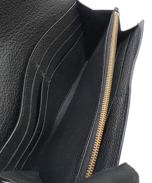 LOUIS VUITTON（ルイ ヴィトン）LOUIS VUITTON (ルイ ヴィトン) 長財布/モノグラム･アンプラント ポルトフォイユ サラ ブラックの古着・服飾アイテム