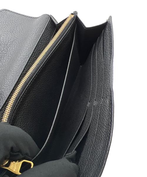 LOUIS VUITTON（ルイ ヴィトン）LOUIS VUITTON (ルイ ヴィトン) 長財布/モノグラム･アンプラント ポルトフォイユ サラ ブラックの古着・服飾アイテム