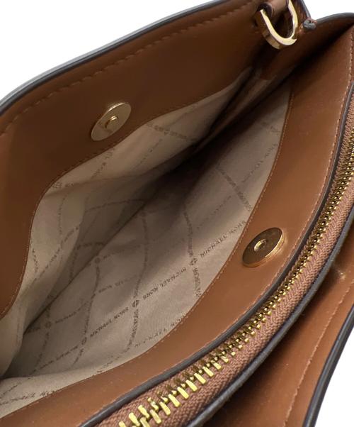 MICHAEL KORS（マイケルコース）MICHAEL KORS (マイケルコース) 2WAYバッグ ブラウンの古着・服飾アイテム