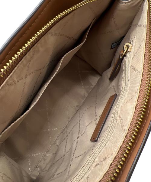 MICHAEL KORS（マイケルコース）MICHAEL KORS (マイケルコース) 2WAYバッグ ブラウンの古着・服飾アイテム