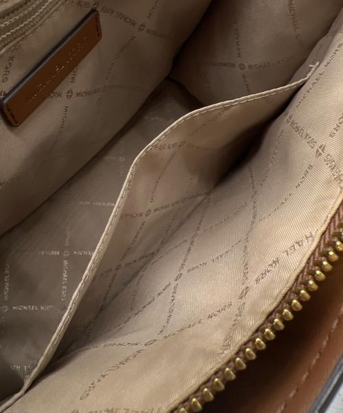 MICHAEL KORS（マイケルコース）MICHAEL KORS (マイケルコース) 2WAYバッグ ブラウンの古着・服飾アイテム