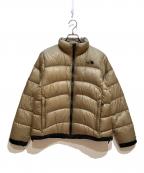 THE NORTH FACEザ ノース フェイス）の古着「ダウンジャケット」｜ベージュ