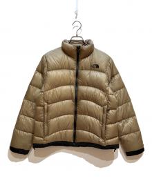 THE NORTH FACE（ザ ノース フェイス）の古着「ダウンジャケット」｜ベージュ