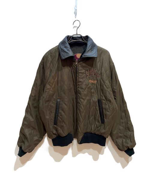 PLANET HOLLYWOOD（プラネットハリウッド）PLANET HOLLYWOOD (プラネットハリウッド) レザージャケット ブラック サイズ:Lの古着・服飾アイテム