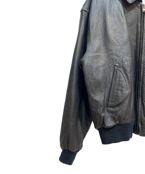 PLANET HOLLYWOOD（プラネットハリウッド）PLANET HOLLYWOOD (プラネットハリウッド) レザージャケット ブラック サイズ:Lの古着・服飾アイテム