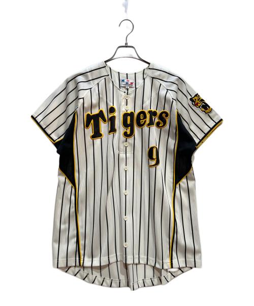 阪神タイガース（ハンシンタイガース）阪神タイガース (ハンシンタイガース) 野球ユニフォーム ホワイト サイズ:Lの古着・服飾アイテム