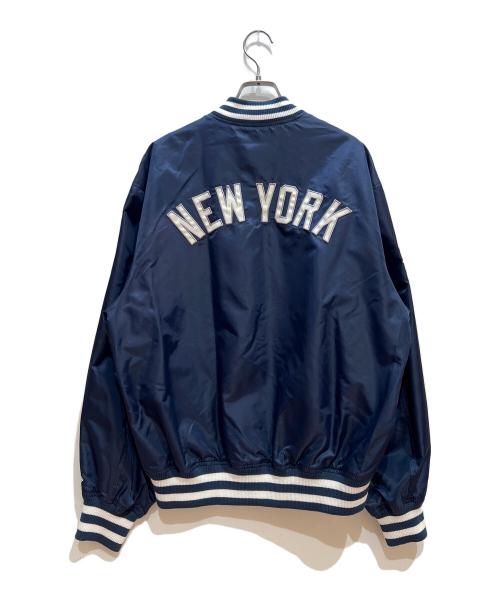 New Era（ニューエラ）New Era (ニューエラ) ナイロンジャケット ネイビー サイズ:Lの古着・服飾アイテム
