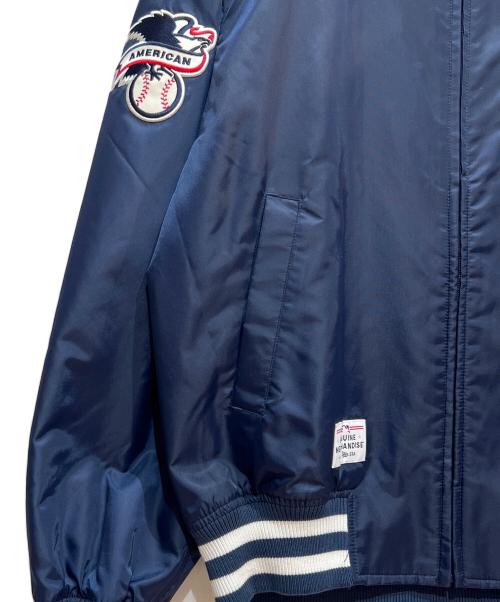 New Era（ニューエラ）New Era (ニューエラ) ナイロンジャケット ネイビー サイズ:Lの古着・服飾アイテム