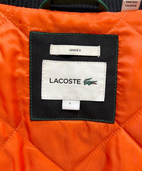 LACOSTE（ラコステ）LACOSTE (ラコステ) ジップジャケット ブラック サイズ:Lの古着・服飾アイテム