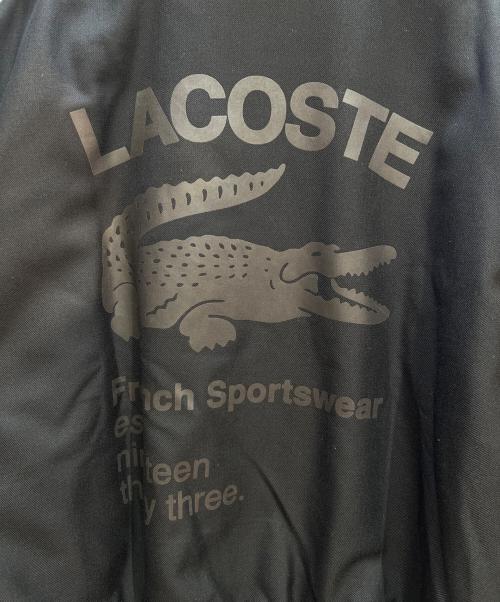 LACOSTE（ラコステ）LACOSTE (ラコステ) ジップジャケット ブラック サイズ:Lの古着・服飾アイテム