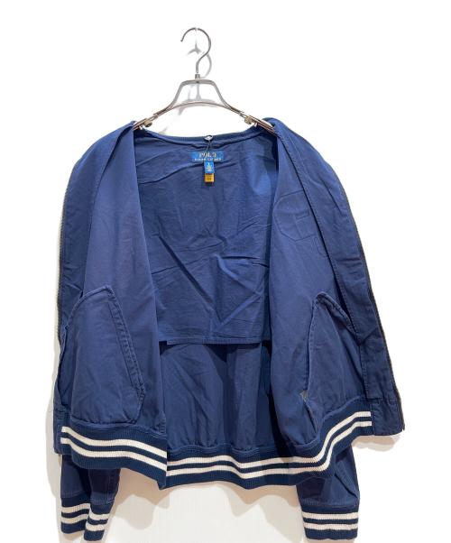POLO RALPH LAUREN（ポロ・ラルフローレン）POLO RALPH LAUREN (ポロ・ラルフローレン) ジップジャケット ネイビー サイズ:Lの古着・服飾アイテム