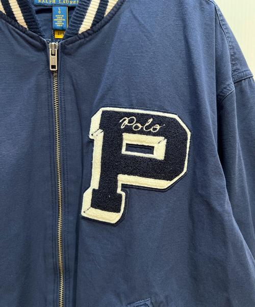 POLO RALPH LAUREN（ポロ・ラルフローレン）POLO RALPH LAUREN (ポロ・ラルフローレン) ジップジャケット ネイビー サイズ:Lの古着・服飾アイテム