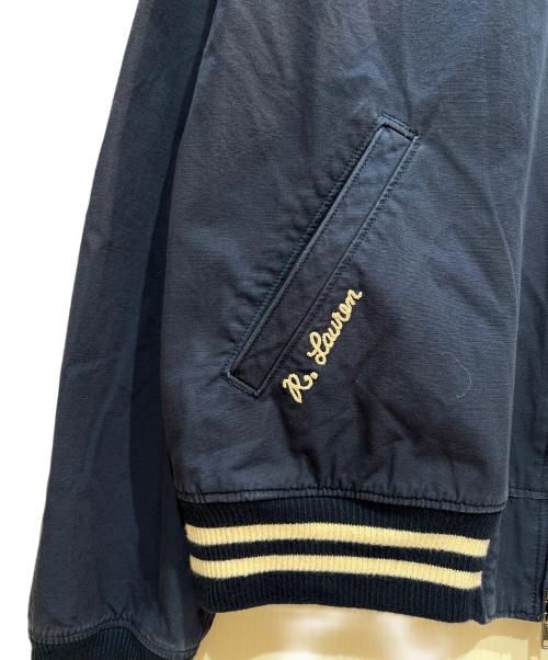 POLO RALPH LAUREN（ポロ・ラルフローレン）POLO RALPH LAUREN (ポロ・ラルフローレン) ジップジャケット ネイビー サイズ:Lの古着・服飾アイテム