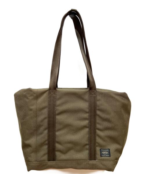 PORTER（ポーター）PORTER (ポーター) トートバッグ カーキの古着・服飾アイテム