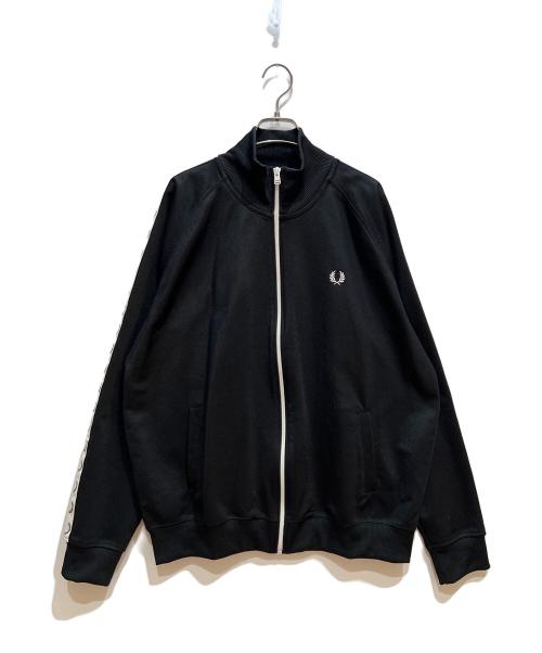 FRED PERRY（フレッドペリー）FRED PERRY (フレッドペリー) トラックジャケット ブラック サイズ:XLの古着・服飾アイテム