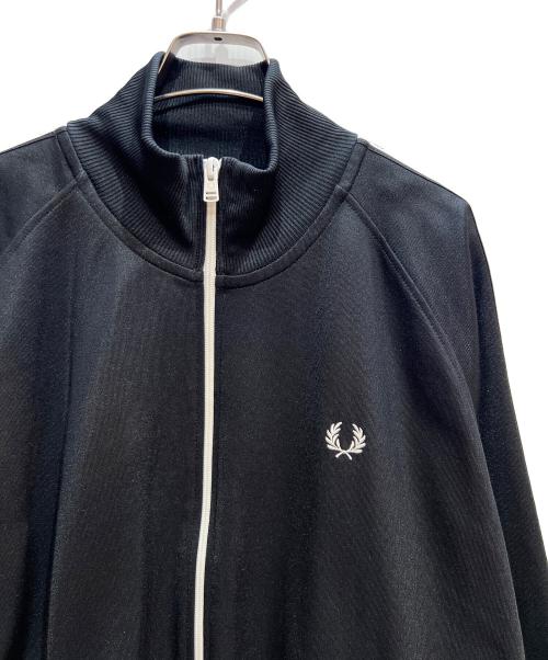 FRED PERRY（フレッドペリー）FRED PERRY (フレッドペリー) トラックジャケット ブラック サイズ:XLの古着・服飾アイテム