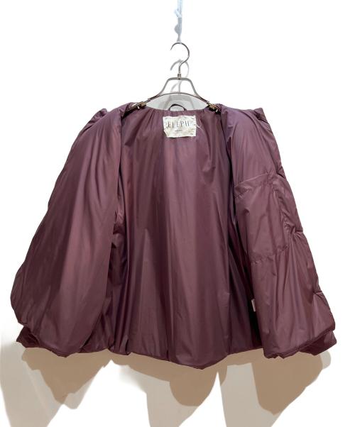 ELEPH（エレフ）ELEPH  (エレフ) 中綿ジャケット ワインレッド サイズ:Sの古着・服飾アイテム