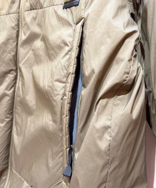 ALLIED FEATHER（アライドフェザーアンドダウン）ALLIED FEATHER (アライドフェザーアンドダウン) ダウンジャケット ベージュ サイズ:Lの古着・服飾アイテム