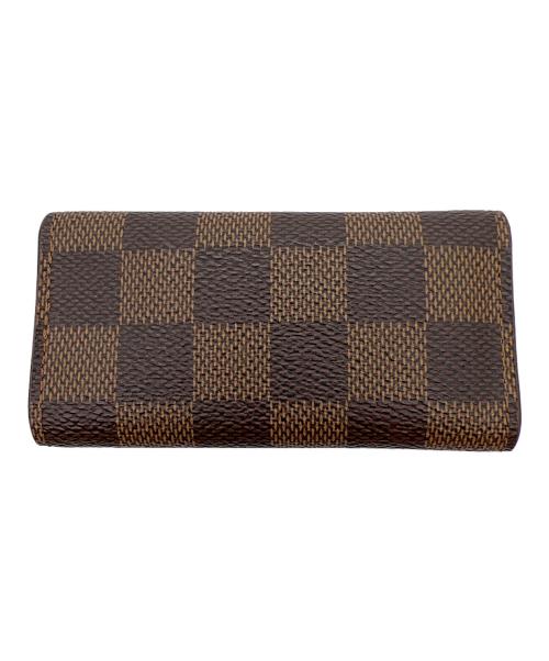 LOUIS VUITTON（ルイ ヴィトン）LOUIS VUITTON (ルイ ヴィトン) 4連キーケース/ダミエ･ミュルティクレ4 ブラウンの古着・服飾アイテム
