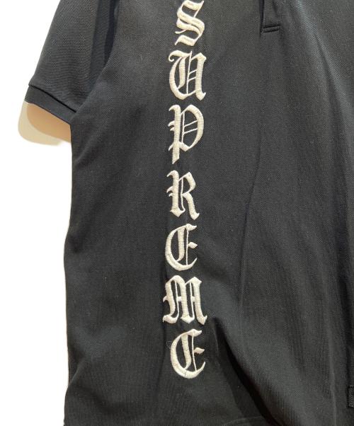 SUPREME（シュプリーム）SUPREME (シュプリーム) 中國長城 ポロシャツ ブラック サイズ:Mの古着・服飾アイテム