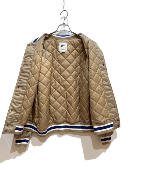 NIKE（ナイキ）NIKE (ナイキ) ナイロンジャケット ベージュ サイズ:2XLの古着・服飾アイテム