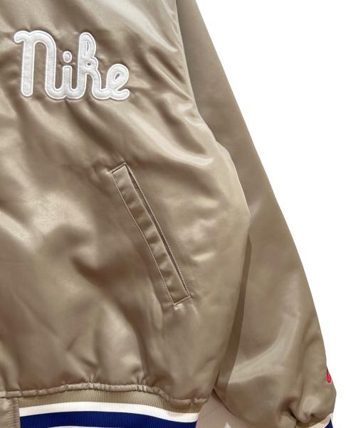 NIKE（ナイキ）NIKE (ナイキ) ナイロンジャケット ベージュ サイズ:2XLの古着・服飾アイテム