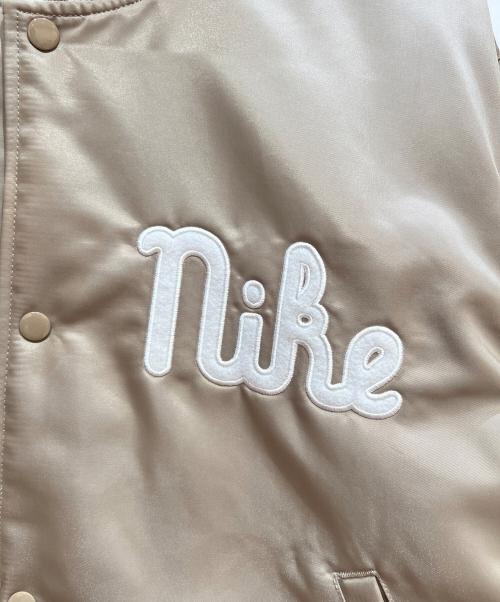 NIKE（ナイキ）NIKE (ナイキ) ナイロンジャケット ベージュ サイズ:2XLの古着・服飾アイテム