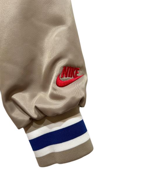 NIKE（ナイキ）NIKE (ナイキ) ナイロンジャケット ベージュ サイズ:2XLの古着・服飾アイテム