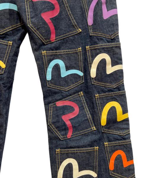 EVISU（エヴィス）EVISU (エヴィス) デニムパンツ インディゴ サイズ:40の古着・服飾アイテム