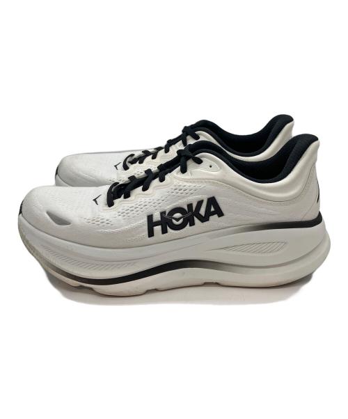 HOKA（ホカ）HOKA (ホカ) ローカットスニーカー ブラック×ホワイト サイズ:27.5の古着・服飾アイテム