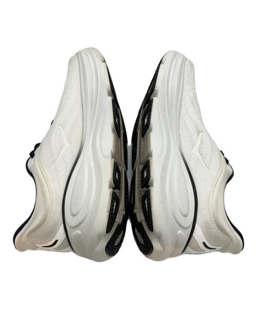 HOKA（ホカ）HOKA (ホカ) ローカットスニーカー ブラック×ホワイト サイズ:27.5の古着・服飾アイテム