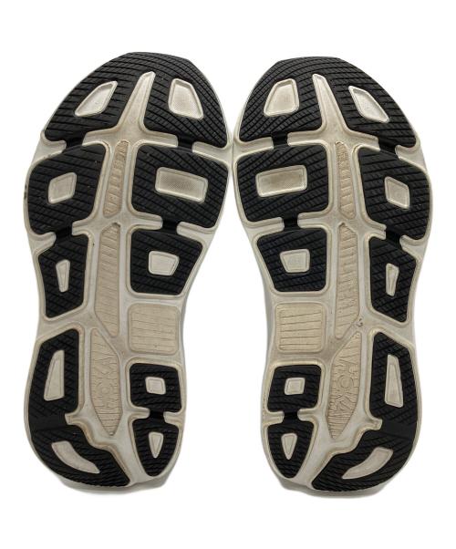 HOKA（ホカ）HOKA (ホカ) ローカットスニーカー ブラック×ホワイト サイズ:27.5の古着・服飾アイテム