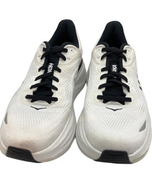 HOKA（ホカ）HOKA (ホカ) ローカットスニーカー ブラック×ホワイト サイズ:27.5の古着・服飾アイテム