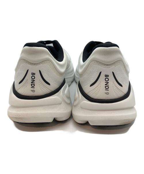 HOKA（ホカ）HOKA (ホカ) ローカットスニーカー ブラック×ホワイト サイズ:27.5の古着・服飾アイテム