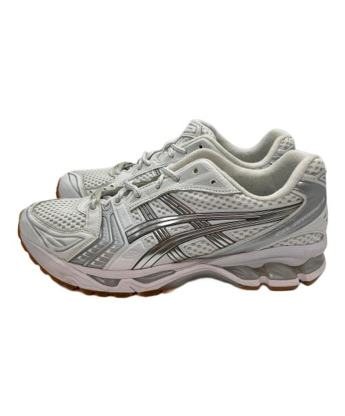 asics（アシックス）asics (アシックス) A.P.C. (アーペーセー) ローカットスニーカー ホワイト サイズ:28の古着・服飾アイテム