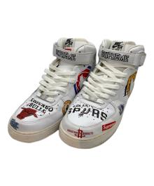 NIKE（ナイキ）の古着「Supreme × NBA × Nike Air Force 1 Mid '07 "White"」｜マルチカラー×ホワイト