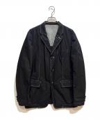COMME des GARCONS HOMMEコムデギャルソン オム）の古着「テーラードジャケット」｜ブラック