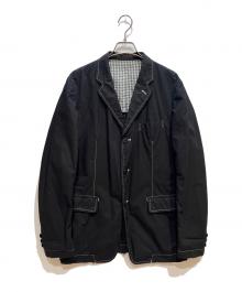 COMME des GARCONS HOMME（コムデギャルソン オム）の古着「テーラードジャケット」｜ブラック