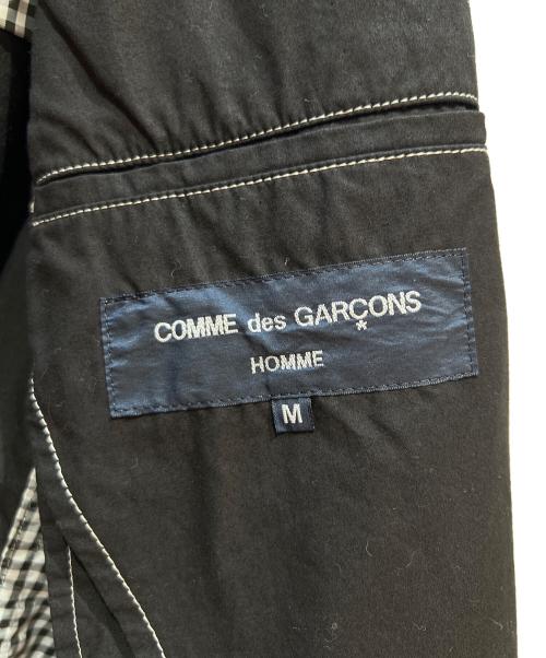 COMME des GARCONS HOMME（コムデギャルソン オム）COMME des GARCONS HOMME (コムデギャルソン オム) テーラードジャケット ブラック サイズ:Mの古着・服飾アイテム