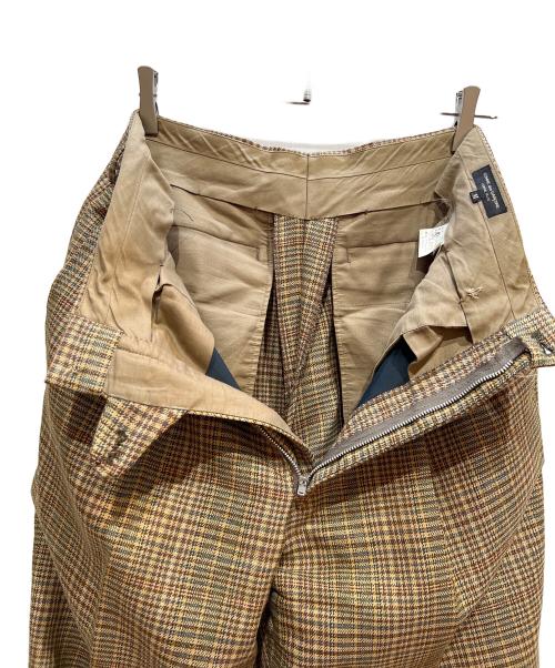 COMME des GARCONS HOMME（コムデギャルソン オム）COMME des GARCONS HOMME (コムデギャルソン オム) ウールパンツ ブラウン サイズ:Mの古着・服飾アイテム