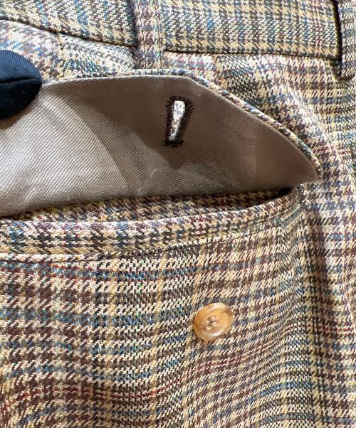 COMME des GARCONS HOMME（コムデギャルソン オム）COMME des GARCONS HOMME (コムデギャルソン オム) ウールパンツ ブラウン サイズ:Mの古着・服飾アイテム