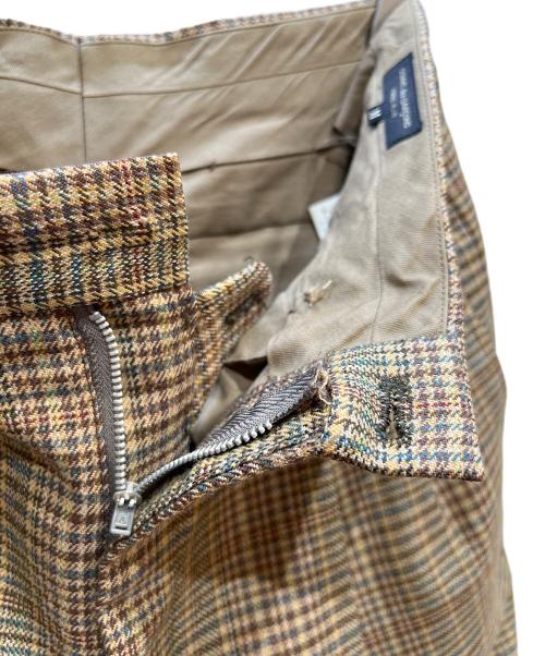 COMME des GARCONS HOMME（コムデギャルソン オム）COMME des GARCONS HOMME (コムデギャルソン オム) ウールパンツ ブラウン サイズ:Mの古着・服飾アイテム