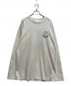 MONCLER×UNDEFEATEDモンクレール×アンディフィーテッド）の古着「長袖カットソー」｜ホワイト