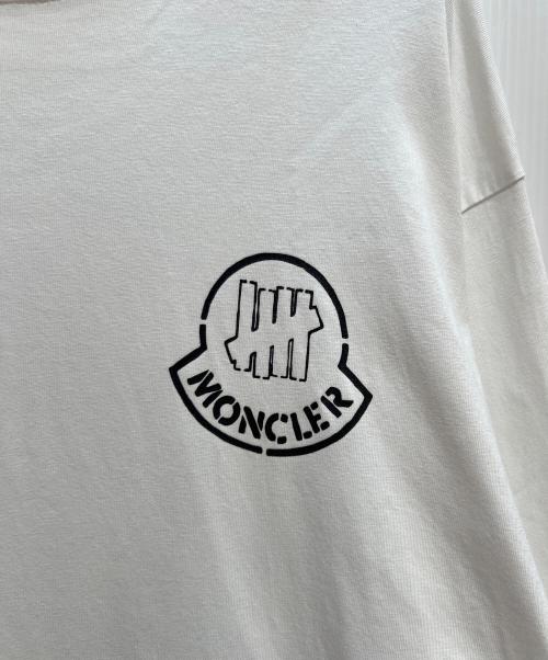 MONCLER（モンクレール）MONCLER (モンクレール) UNDEFEATED (アンディフィーテッド) 長袖カットソー ホワイト サイズ:Lの古着・服飾アイテム