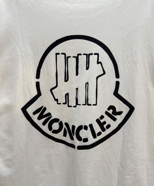 MONCLER（モンクレール）MONCLER (モンクレール) UNDEFEATED (アンディフィーテッド) 長袖カットソー ホワイト サイズ:Lの古着・服飾アイテム