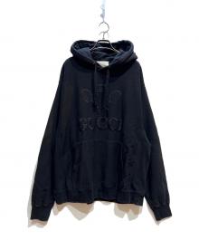 GUCCI（グッチ）の古着「テニスロゴパーカー」｜ブラック