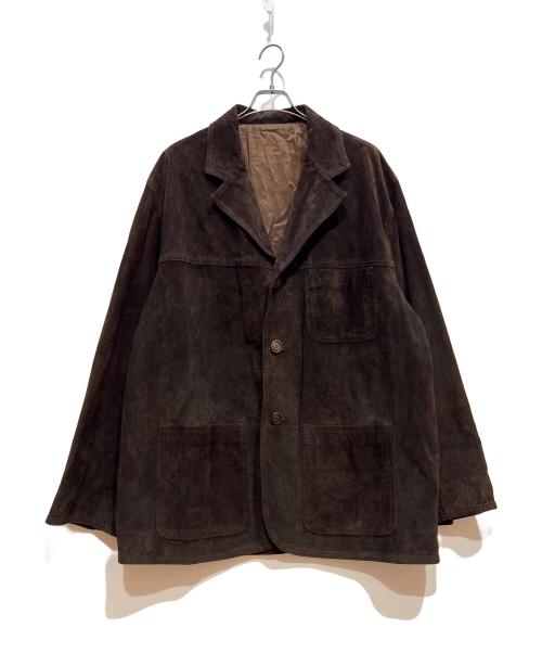 VERA PELLE（ベラペレ）VERA PELLE (ベラペレ) スエードジャケット ブラウン サイズ:XLの古着・服飾アイテム